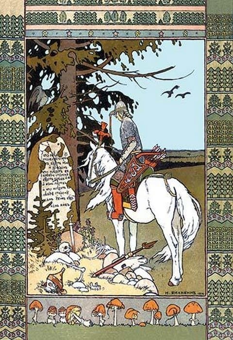 Pay Your Respects by Ivan Bilibin - Art Print