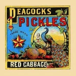 Peacock Pickles - Art Print