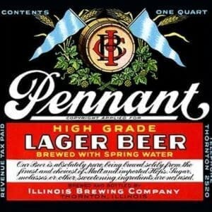 Pennant Lager Beer - Art Print