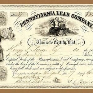 Pennsylvania Lead Company - Art Print