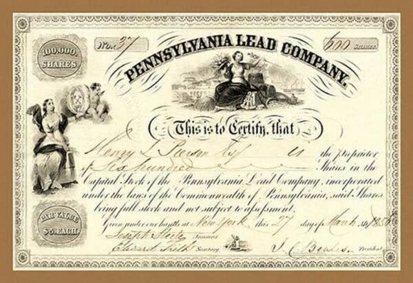 Pennsylvania Lead Company - Art Print