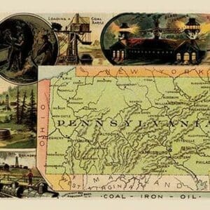 Pennsylvania by Arbuckle Brothers - Art Print