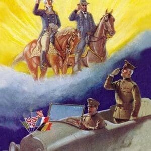 Pershing's Salute - Art Print