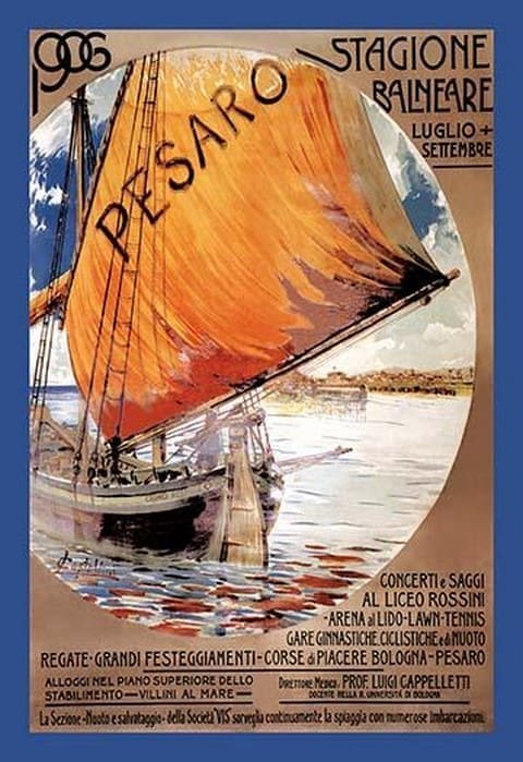 Pesaro by Luciano Castaldini - Art Print