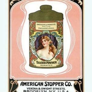 Philadelphia Talcum Powder - Art Print