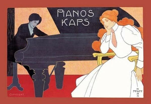 Pianos Kaps by Hans Pfafe - Art Print