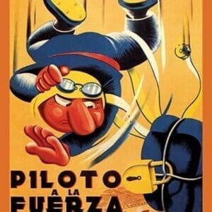 Piloto a la Fuerza - Art Print