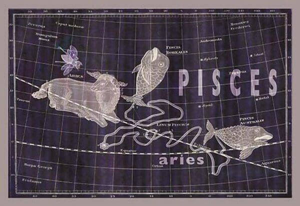 Pisces and Aries #3 - Art Print