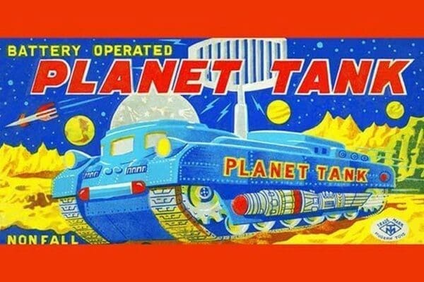 Planet Tank - Art Print