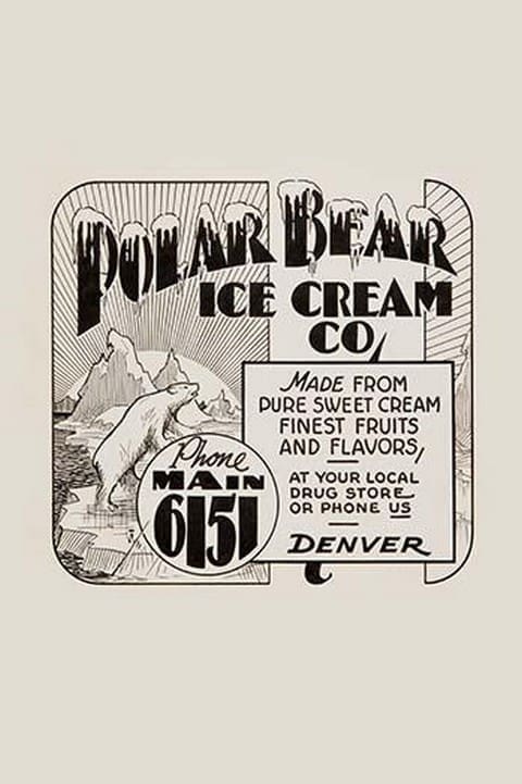 Polar Bear Ice Cream Company - Art Print