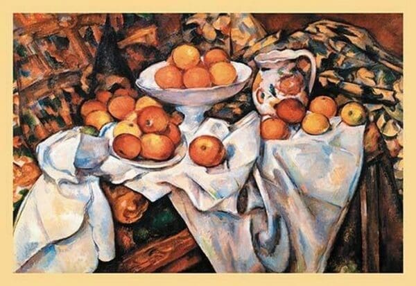 Pommes et Oranges by Paul Cezanne - Art Print