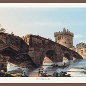 Ponte Lugano by M. DuBourg - Art Print