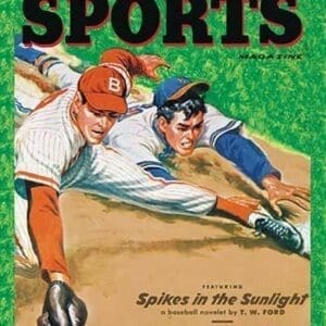 Popular Sports: Spikes in the Sunlight - Art Print