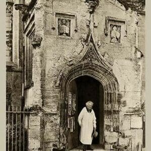 Porch of the Guild Chapel by James Leon Williams - Art Print