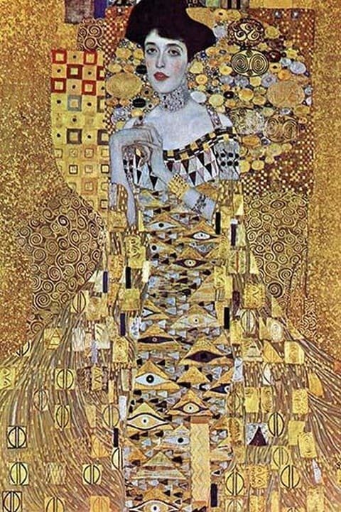 Portrait of Block-Bauer by Gustav Klimt - Art Print