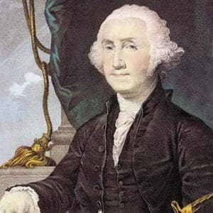 Portrait of George Washington - Art Print