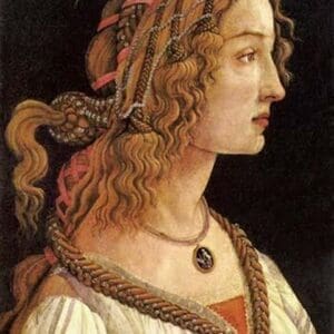 Portrait of Simonetta Vespucci by Sandro Botticelli #2 - Art Print