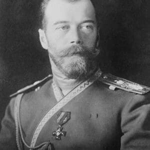 Portrait of Tsar Nicholas II of Russia - Art Print