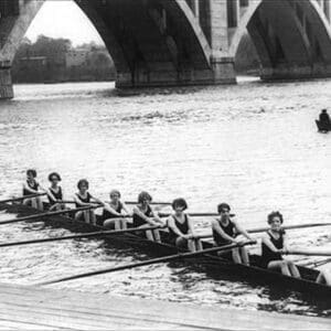 Potomac Boat Club by National Photo Co. - Art Print