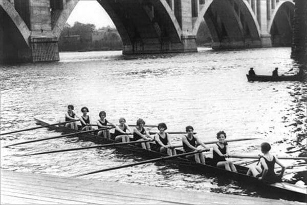 Potomac Boat Club by National Photo Co. - Art Print