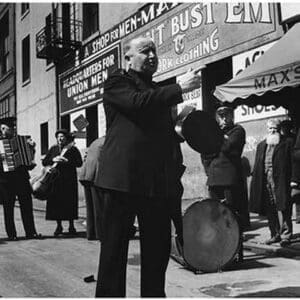 Power of the Lord preaching by Dorothea Lange - Art Print