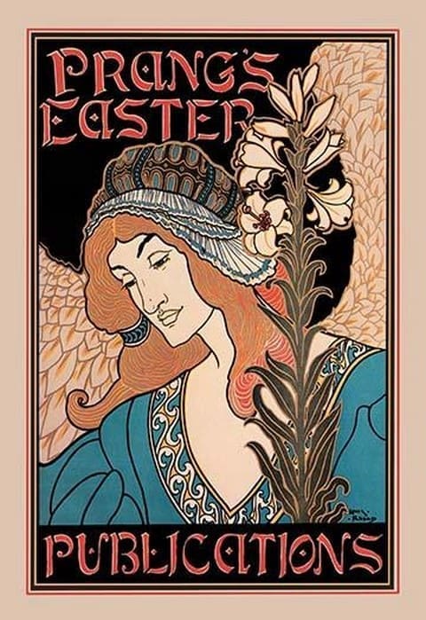 Prang's Easter Publications by Louis Rhead - Art Print