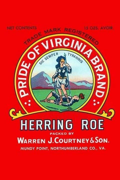 Pride of Virginia Herring Roe #3 - Art Print