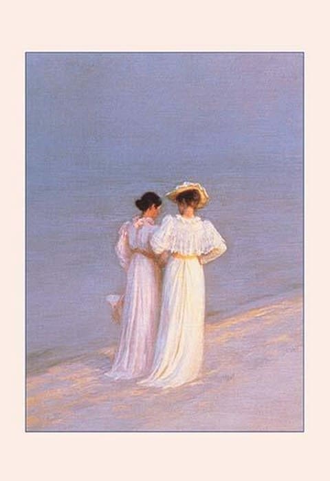 Promenade a Skagen by Peter Severin Kroyer - Art Print