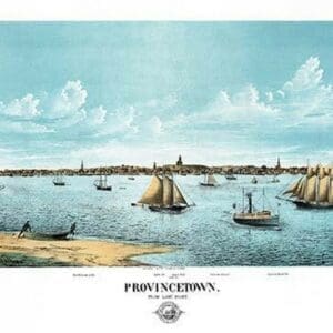 Provincetown by F.K. Rogers - Art Print