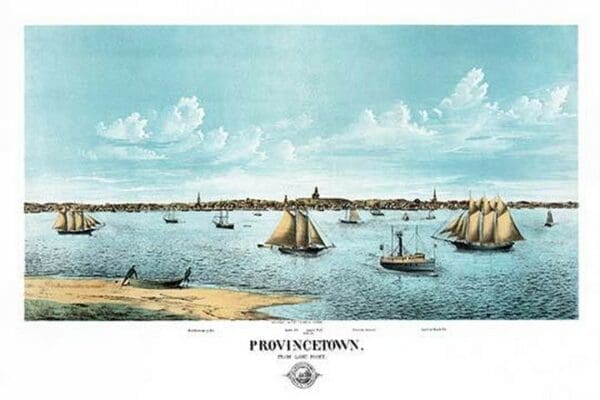 Provincetown by F.K. Rogers - Art Print