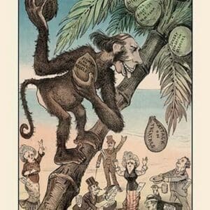 Puck Magazine: A Fable by Frederick Burr Opper - Art Print