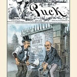 Puck Magazine: Another 'Boycott' by Frederick Burr Opper - Art Print