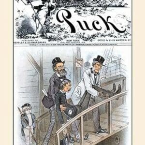 Puck Magazine: Another Patient for Pasteur by Frederick Burr Opper - Art Print