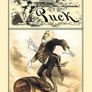 Puck Magazine: Anything for Popularity by W. W. Denslow - Art Print