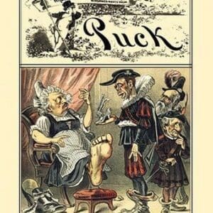 Puck Magazine: Barkis Is Willin'! by John R. Neill - Art Print