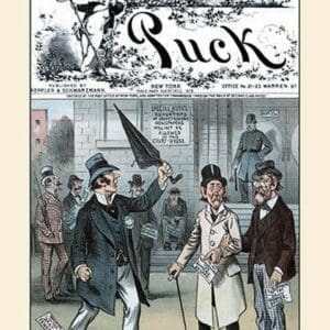 Puck Magazine: For Decency's Sake by Frederick Burr Opper - Art Print