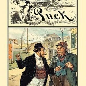 Puck Magazine: Harsh Criticism by Gallaway - Art Print