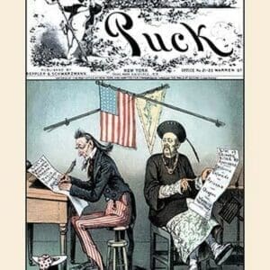 Puck Magazine: Keeping Account by Frederick Burr Opper - Art Print