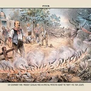 Puck Magazine: Our Government Farm by Zimmerman - Art Print