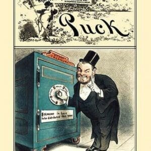 Puck Magazine: Solid for Another Year by W. W. Denslow - Art Print