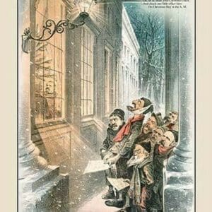 Puck Magazine: The Carol of the 'Waits' by Joseph Keppler - Art Print