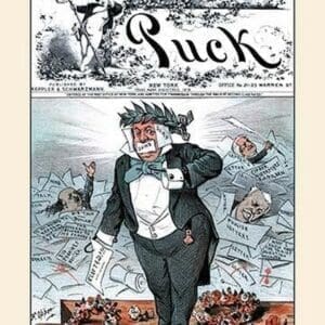 Puck Magazine: The Only Democratic Presidential Candidate by Frederick Burr Opper - Art Print