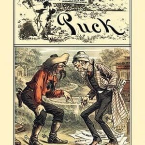 Puck Magazine: The Two Dromios by John R. Neill - Art Print