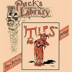 Puck's Library: Tips by Frederick Burr Opper - Art Print