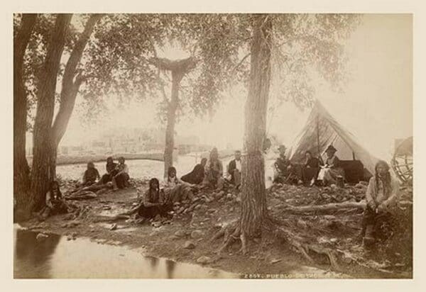 Pueblo Indians at Taos