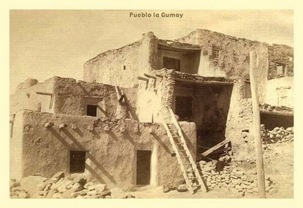 Pueblo La Gumay - Art Print