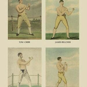 Punching Quartet - Art Print