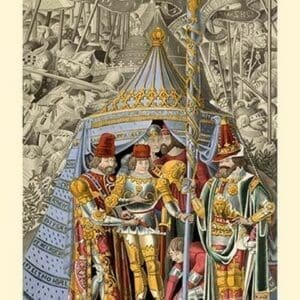 Pyrrhus Receiving the Honor of Knighthood by H. Shaw - Art Print