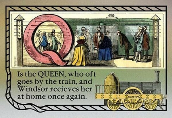 Q is the Queen - Art Print