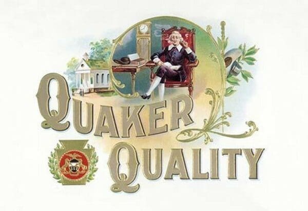 Quaker Quality by FREE LIBRARY OF PHILADELPHIA - Art Print